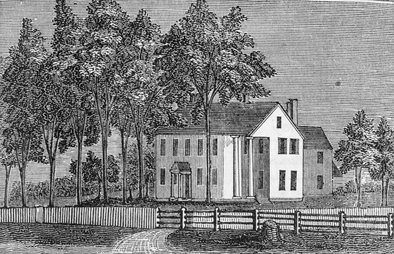 South-West View of Judge Ellsworth