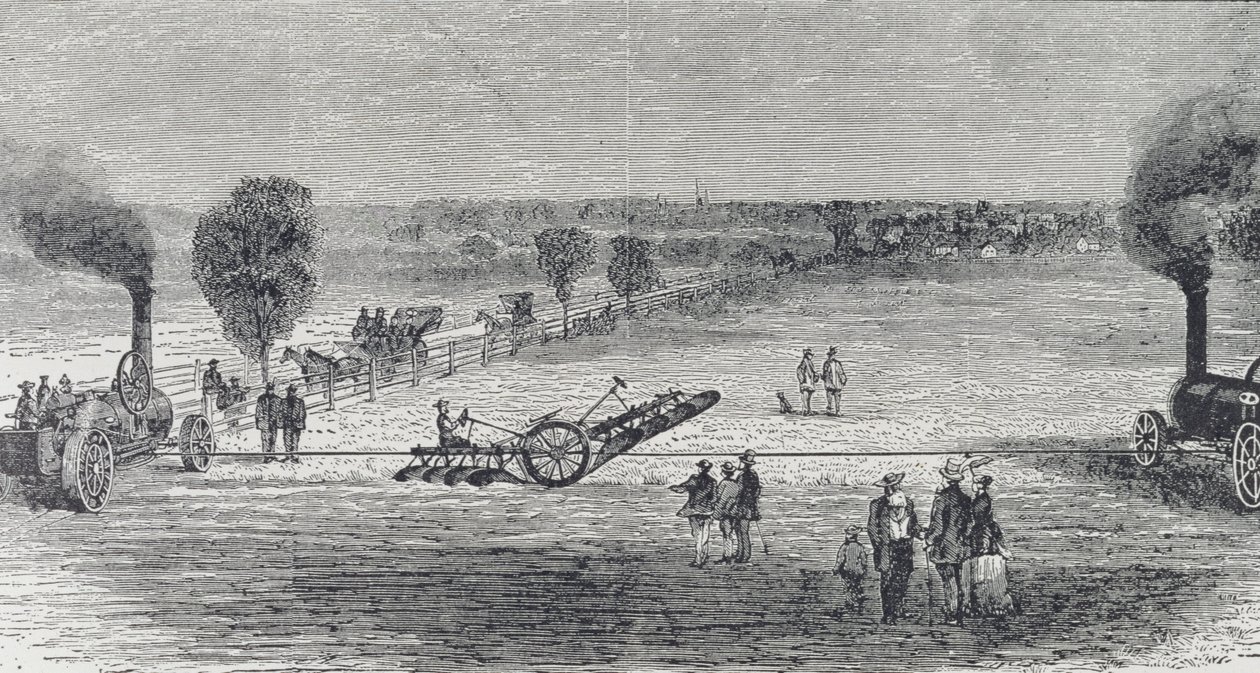 Steam Plough on Patterson