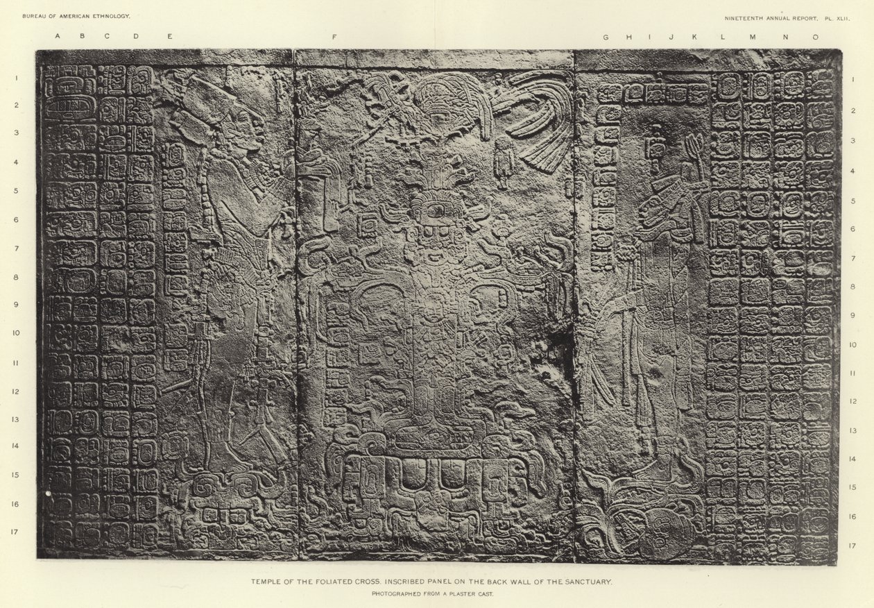 Temple of the foliated cross by American School