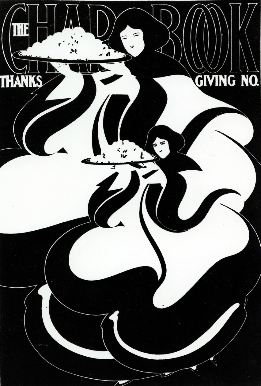The Charbook Thanksgiving Front Cover, circa 1890 by American School