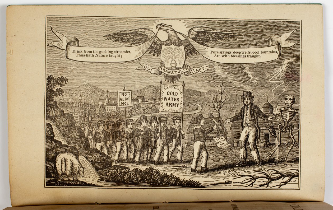 The Cold Water Army Pledge, 1842 by American School