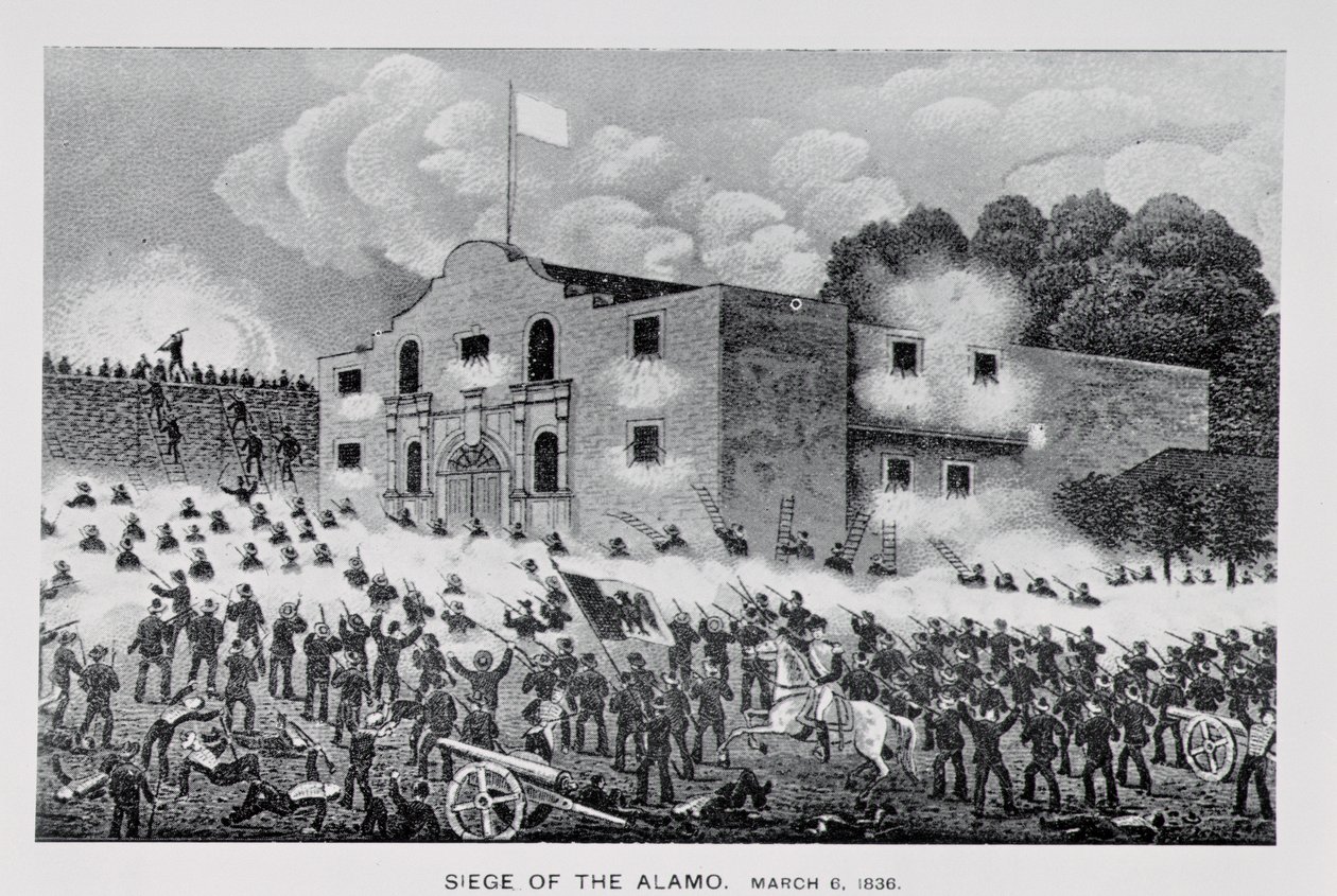 The Siege of the Alamo, 6th March 1836, from 