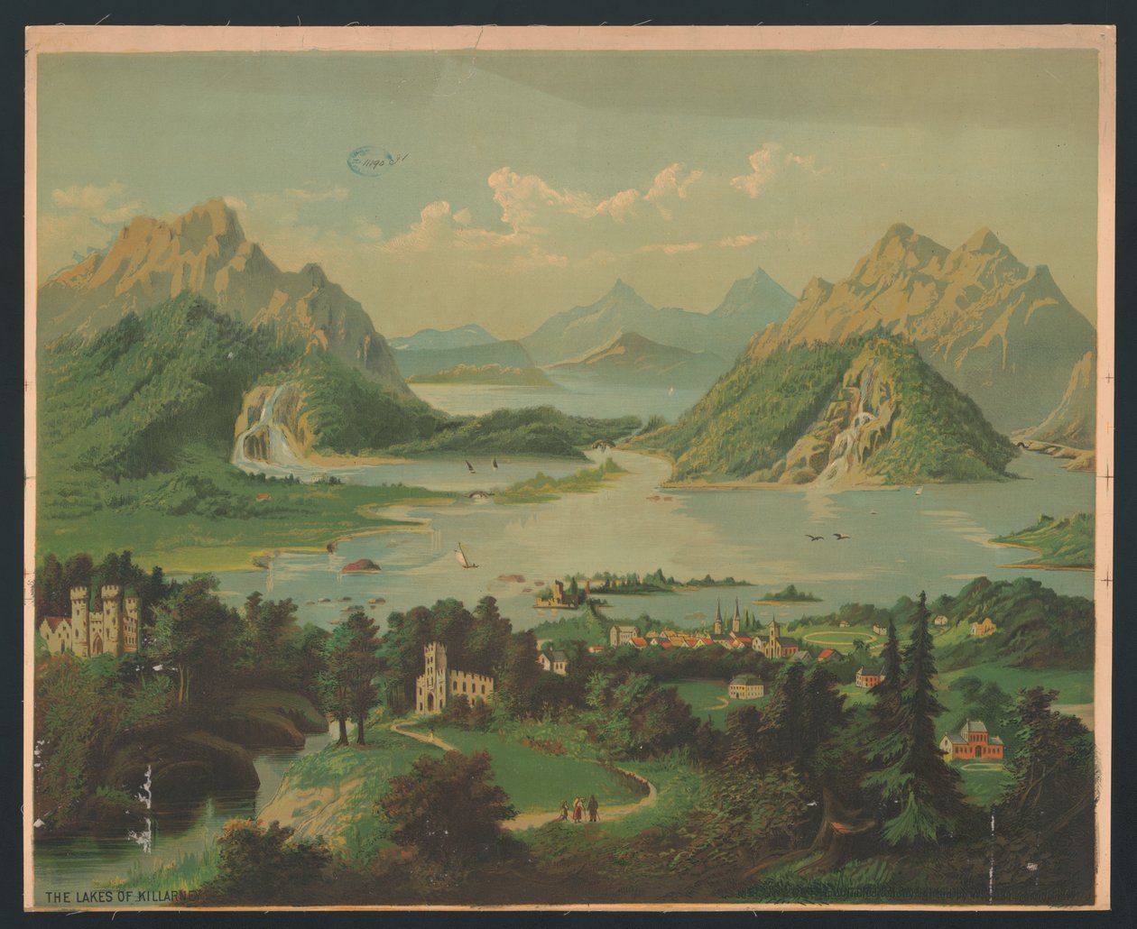 The lakes of Killarney, c.1878 by American School