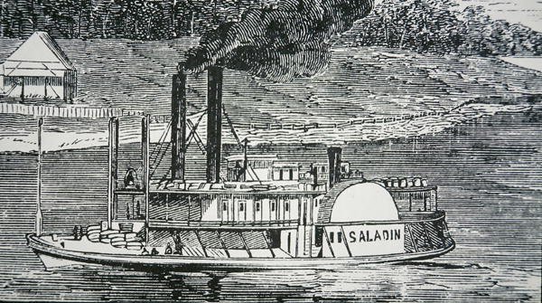 The side-wheeler 