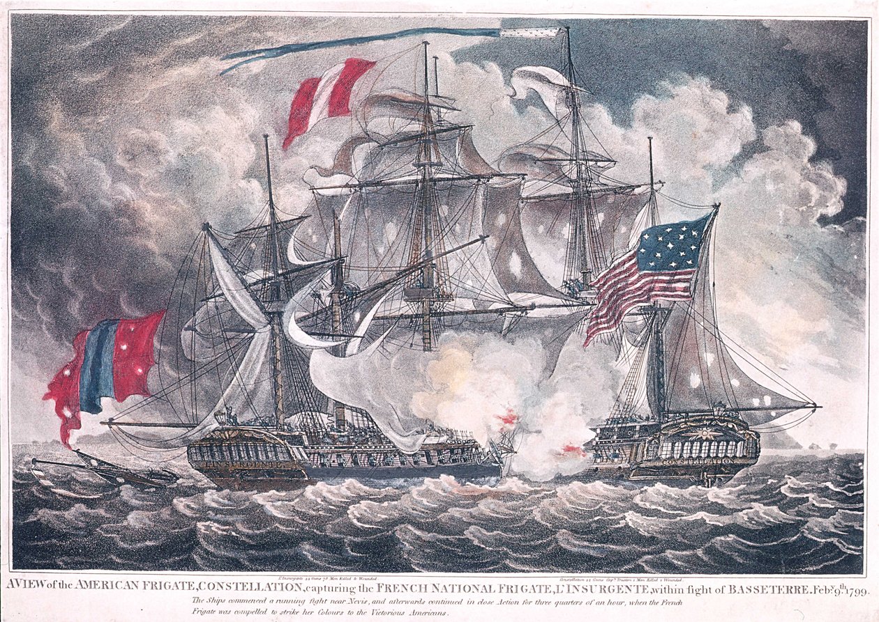 US Frigate Constellation Captures the L