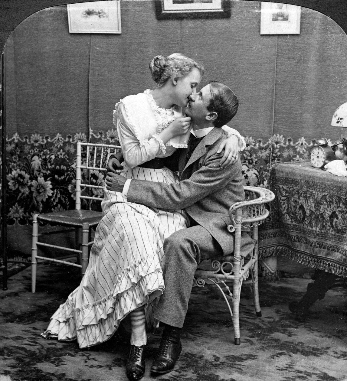 Blissful Moments by American Stereoscopic Company