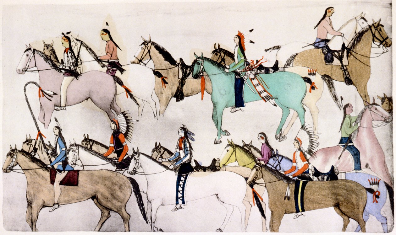 End of the Battle by Amos Bad Heart Buffalo