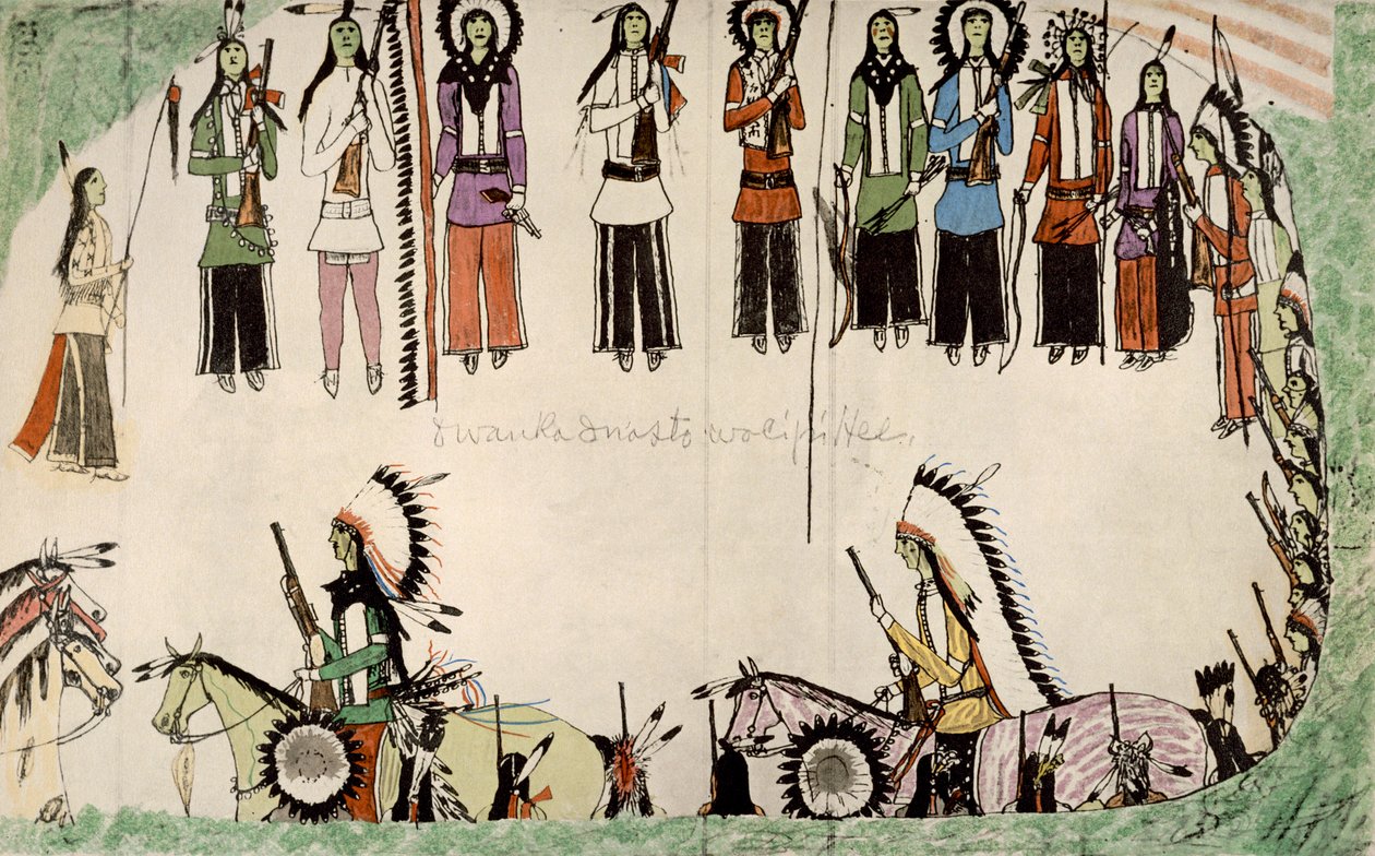 Smoothing the Place Dance by Amos Bad Heart Buffalo