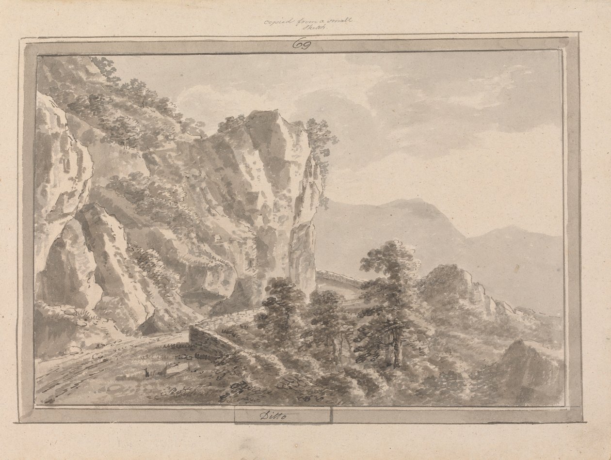 Pass of Glyndiffis by Amos Green