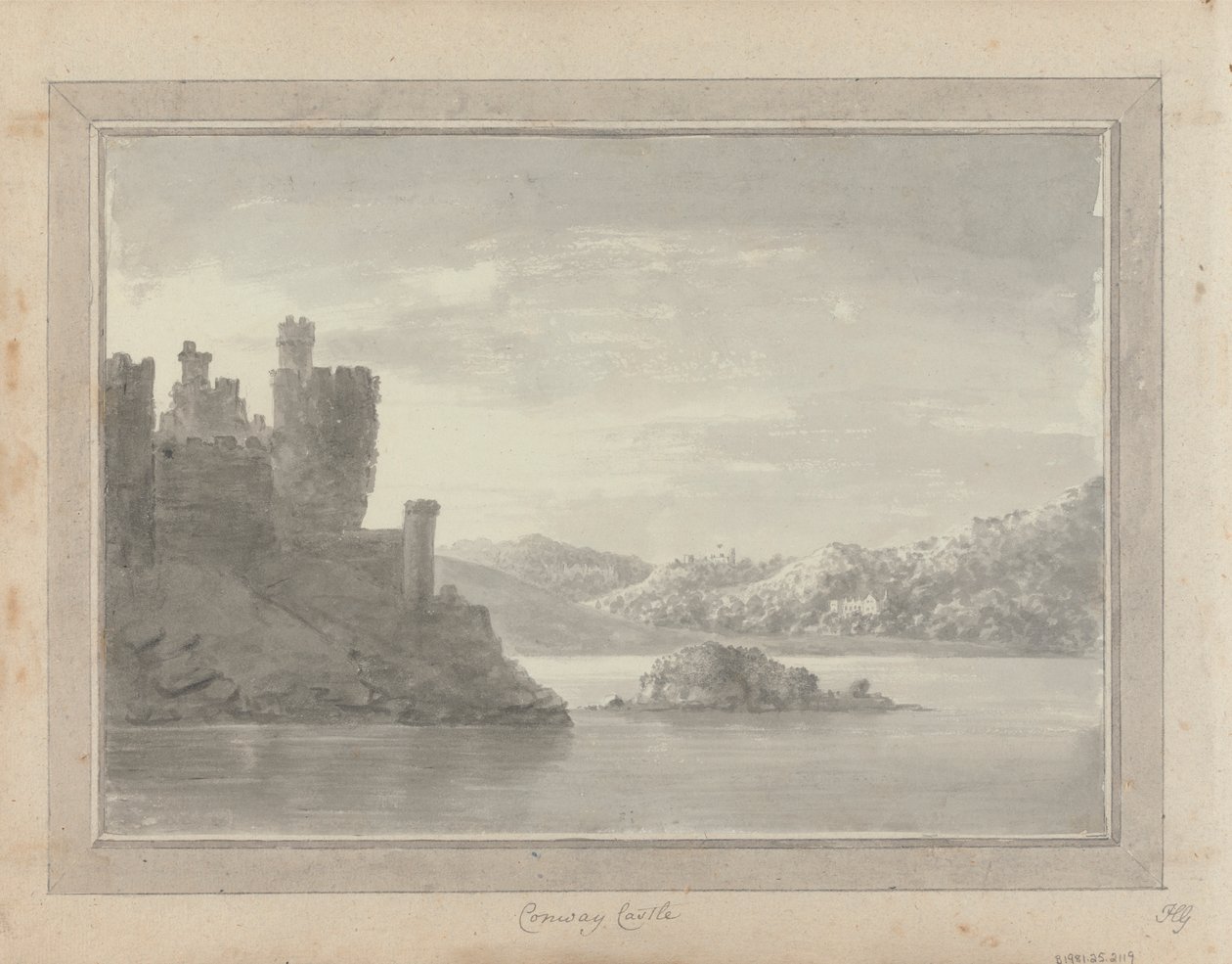 Views in England, Scotland and Wales: Conway Castle by Amos Green