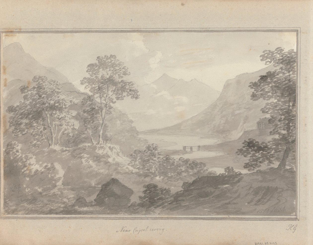 Near Capel Cerrig by Amos Green