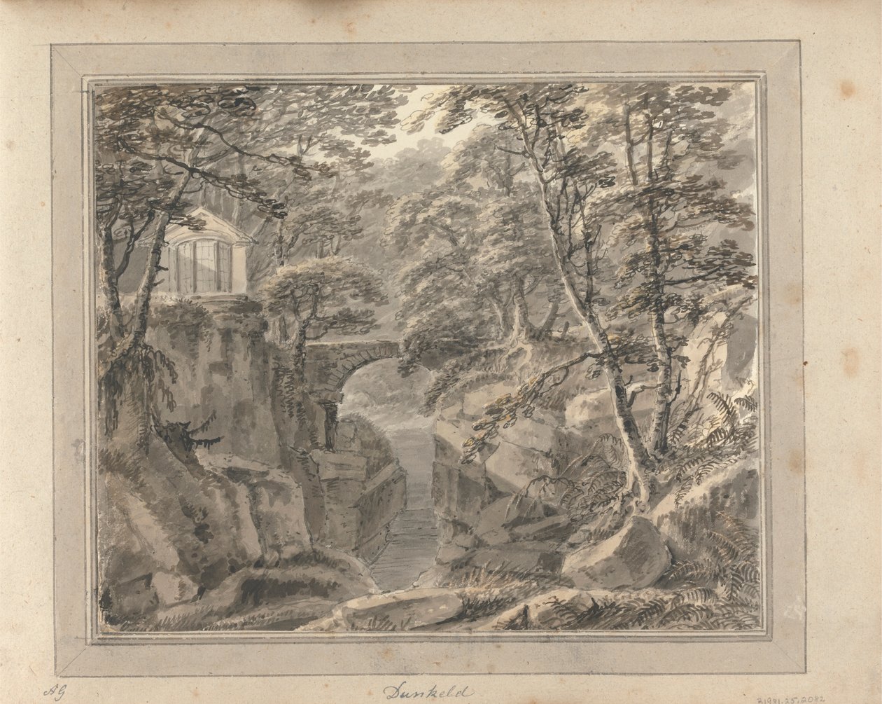 Views in England, Scotland and Wales: Tour in Scotland; Dunkeld by Amos Green