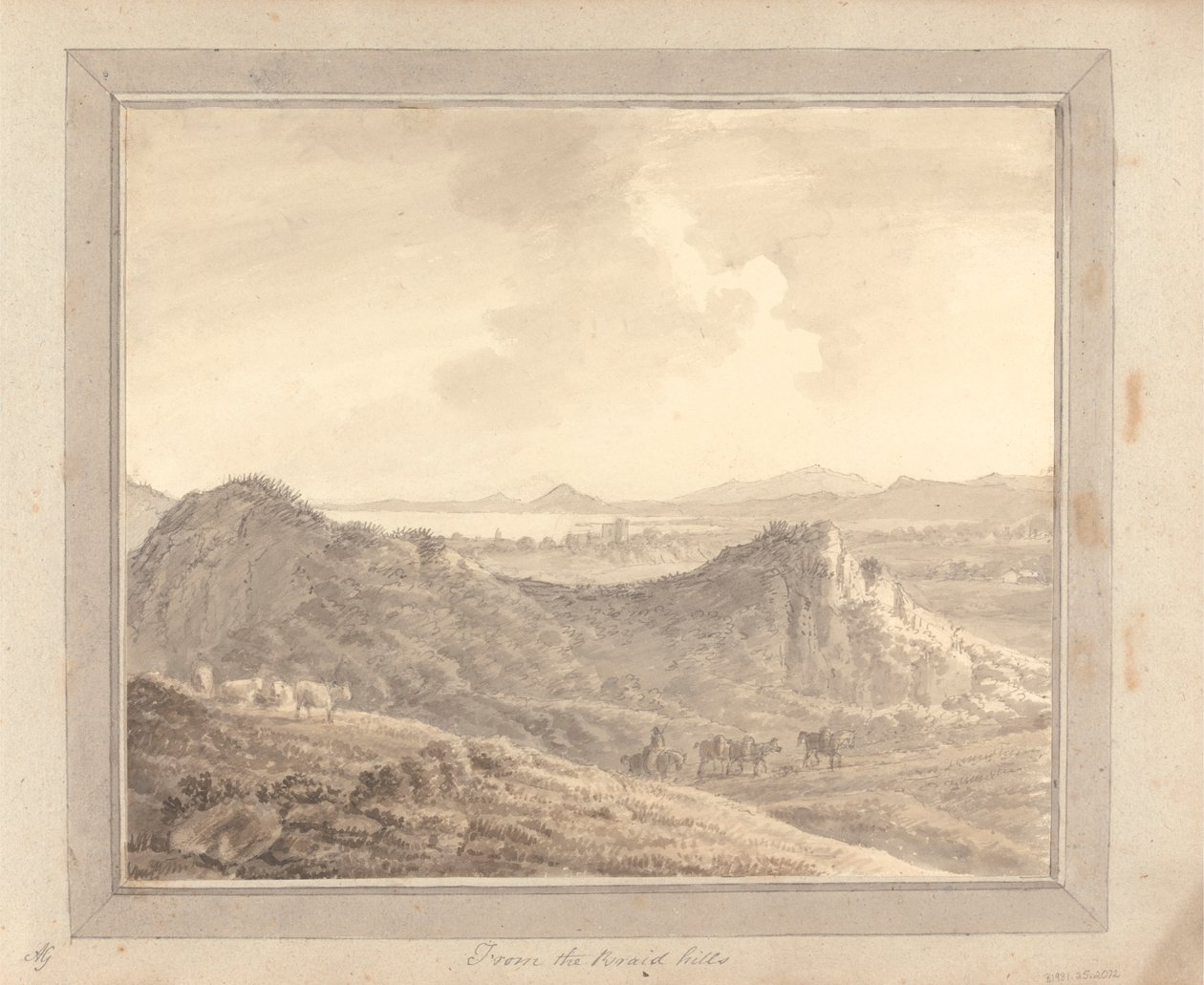 Views in England, Scotland, and Wales: Tour in Scotland; From the Braid Hills by Amos Green