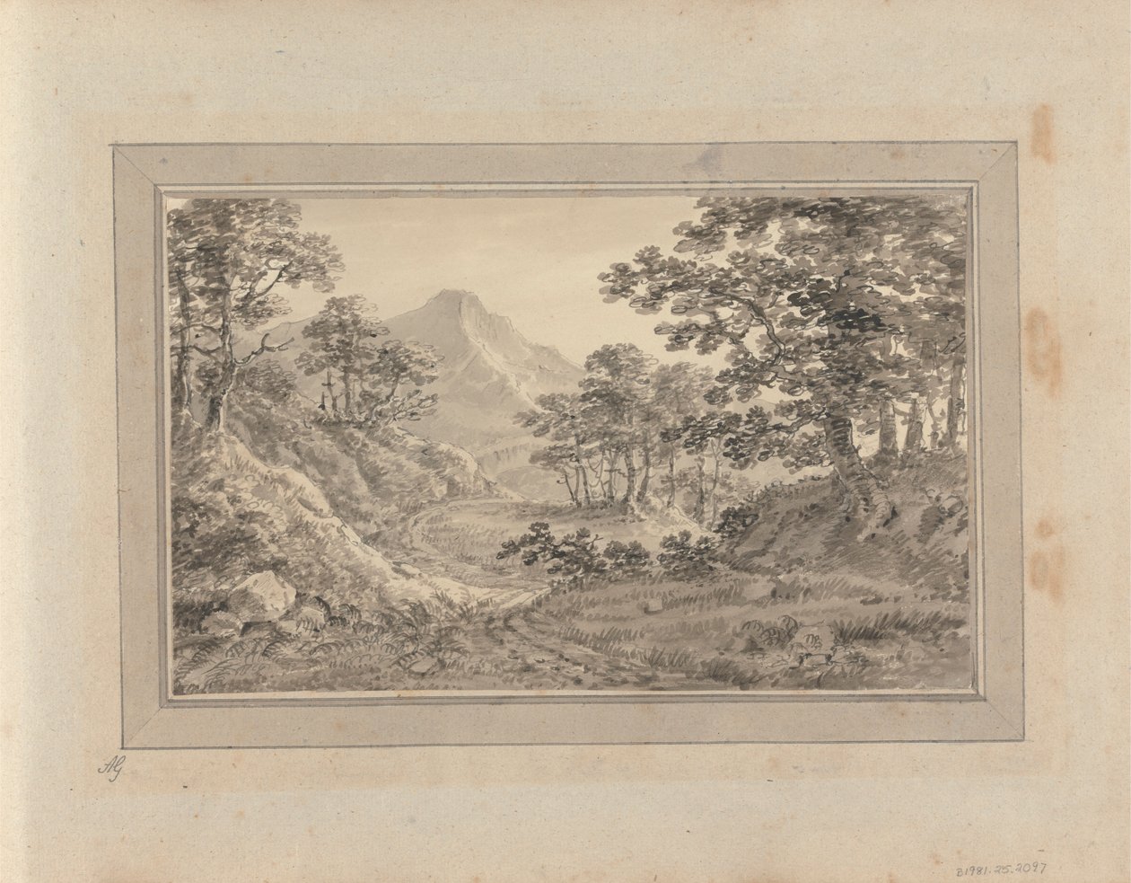 Landscape near Wyburn by Amos Green