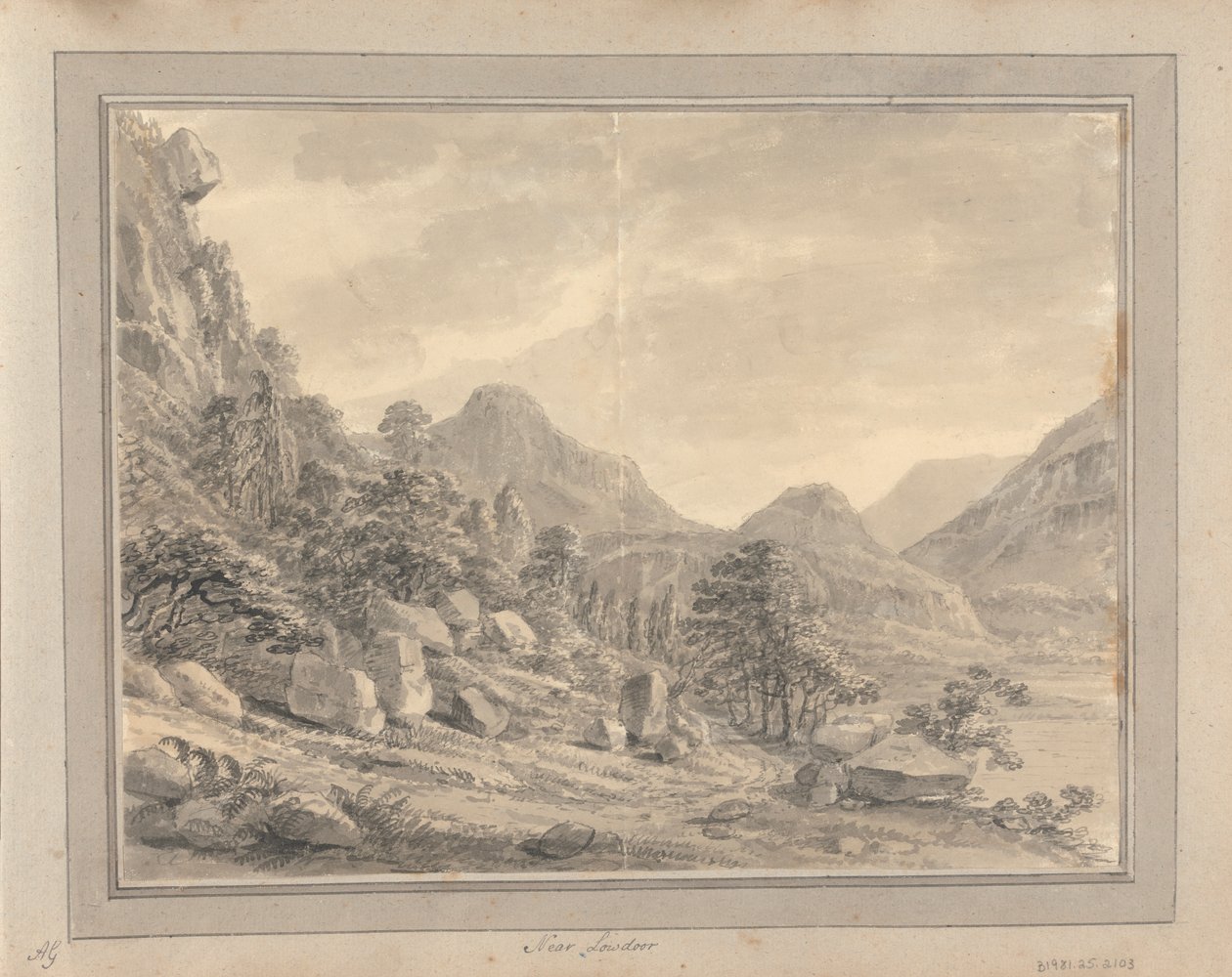 Views in England, Scotland and Wales; Tour in Scotland: Near Lowdoor by Amos Green
