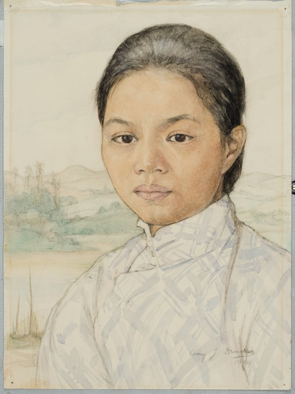 A Chinese Malayan Woman by Amy Julia Drucker