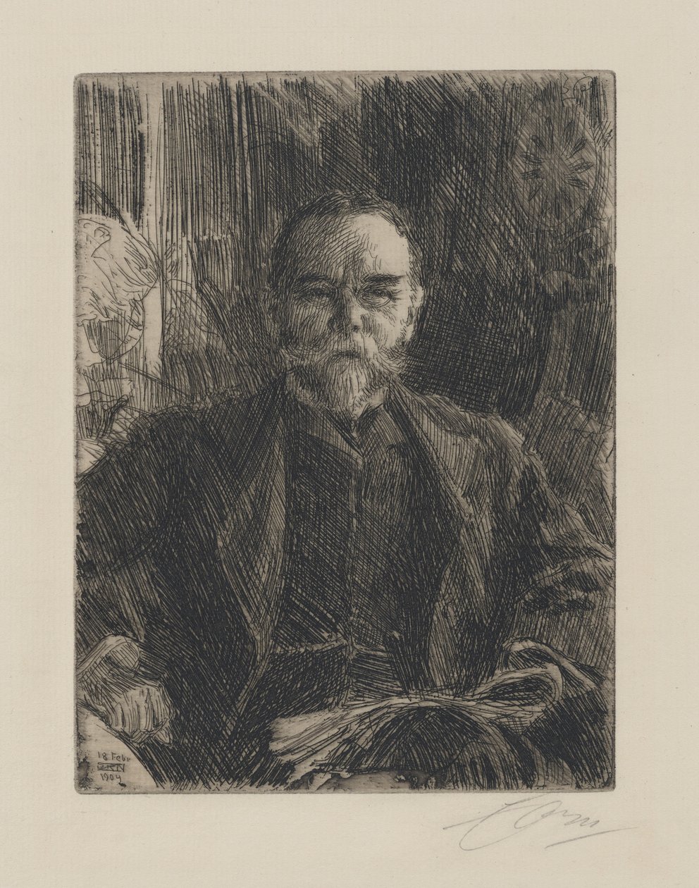 John Milton Hay by Anders Leonard Zorn