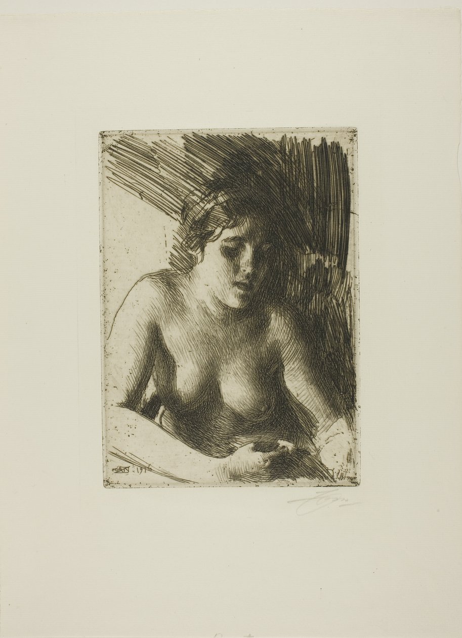 Bust by Anders Leonard Zorn