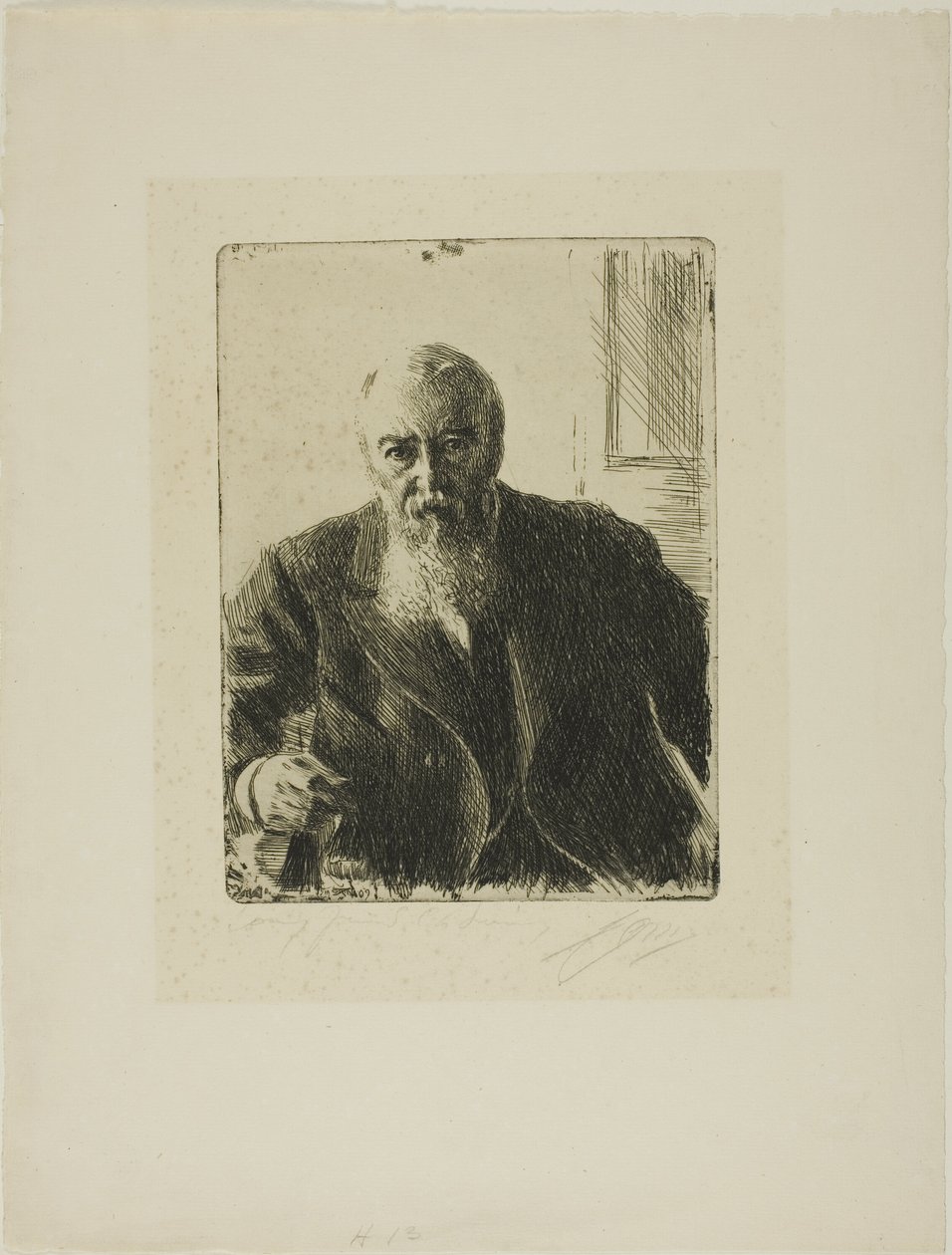 C. F. Liljevalch by Anders Leonard Zorn