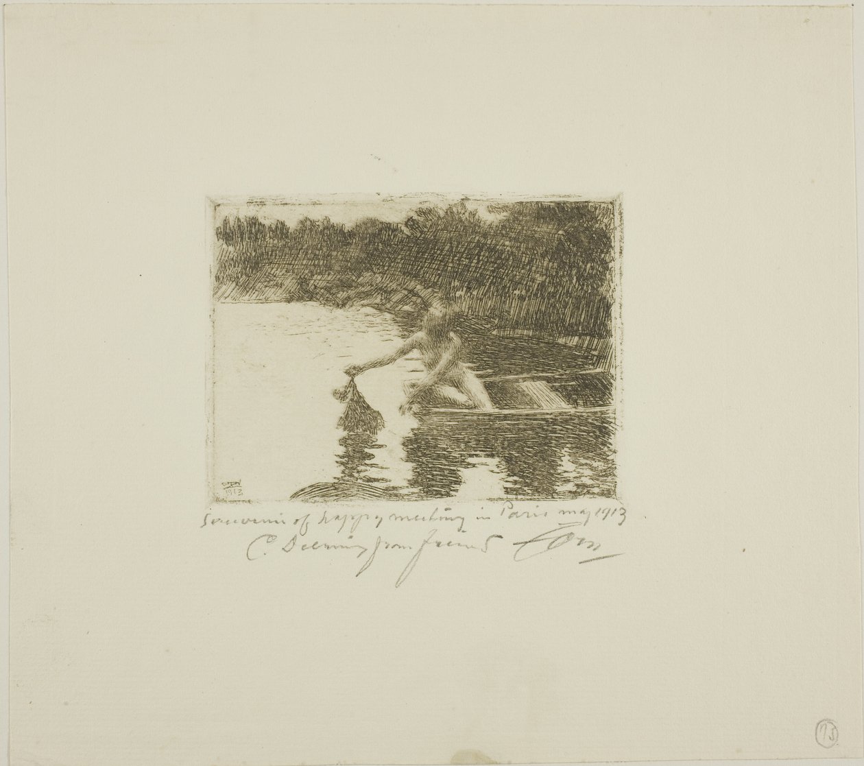 Eka by Anders Leonard Zorn