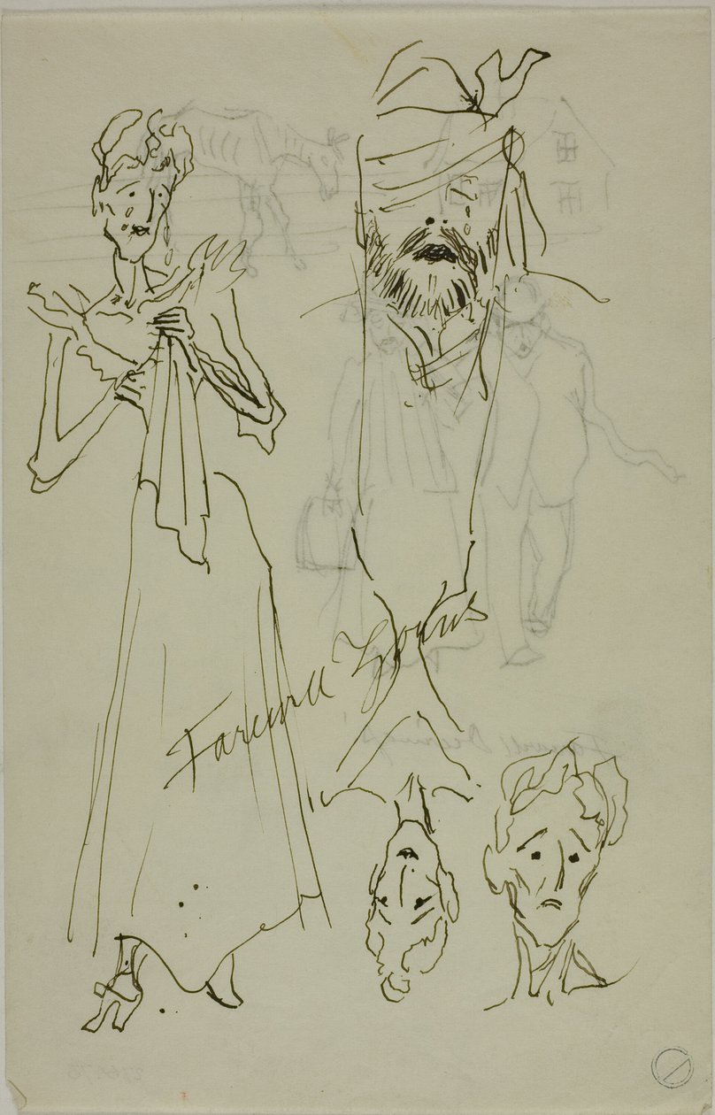 Farewell Zorns (front); Farewell Deerings (back) by Anders Zorn