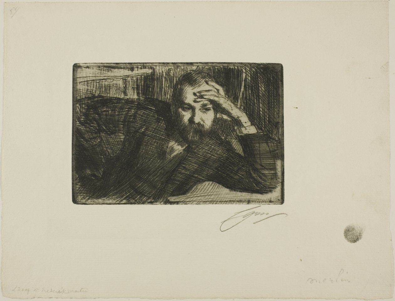 Fredrik Martin by Anders Leonard Zorn