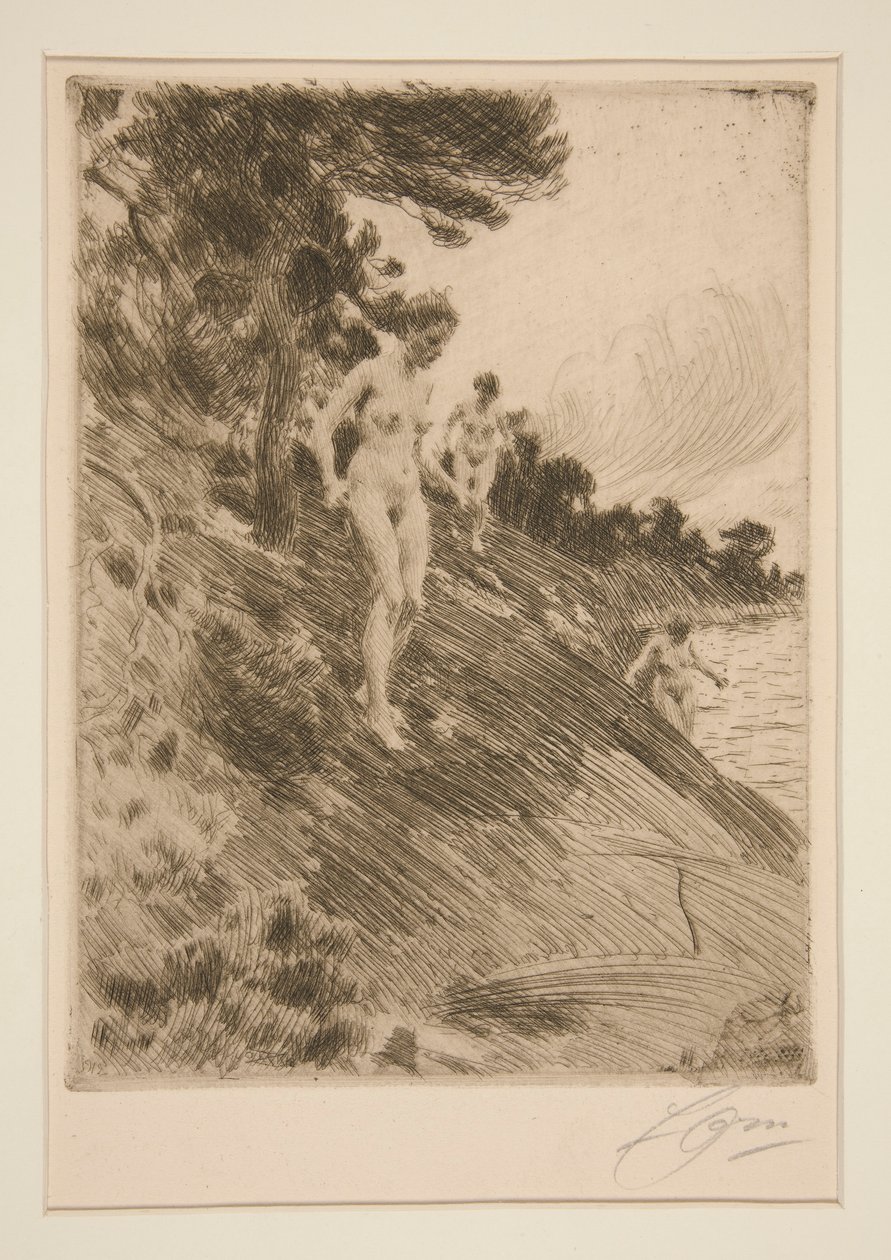 Frightened by Anders Leonard Zorn