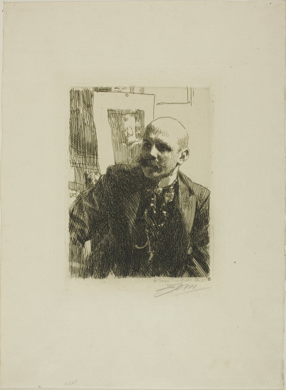 Georg von Rosen by Anders Leonard Zorn