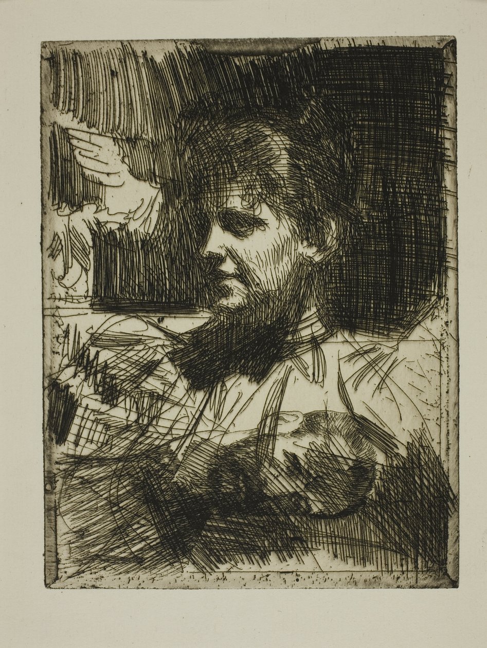 Gerda Hagborg I (To Please) by Anders Leonard Zorn
