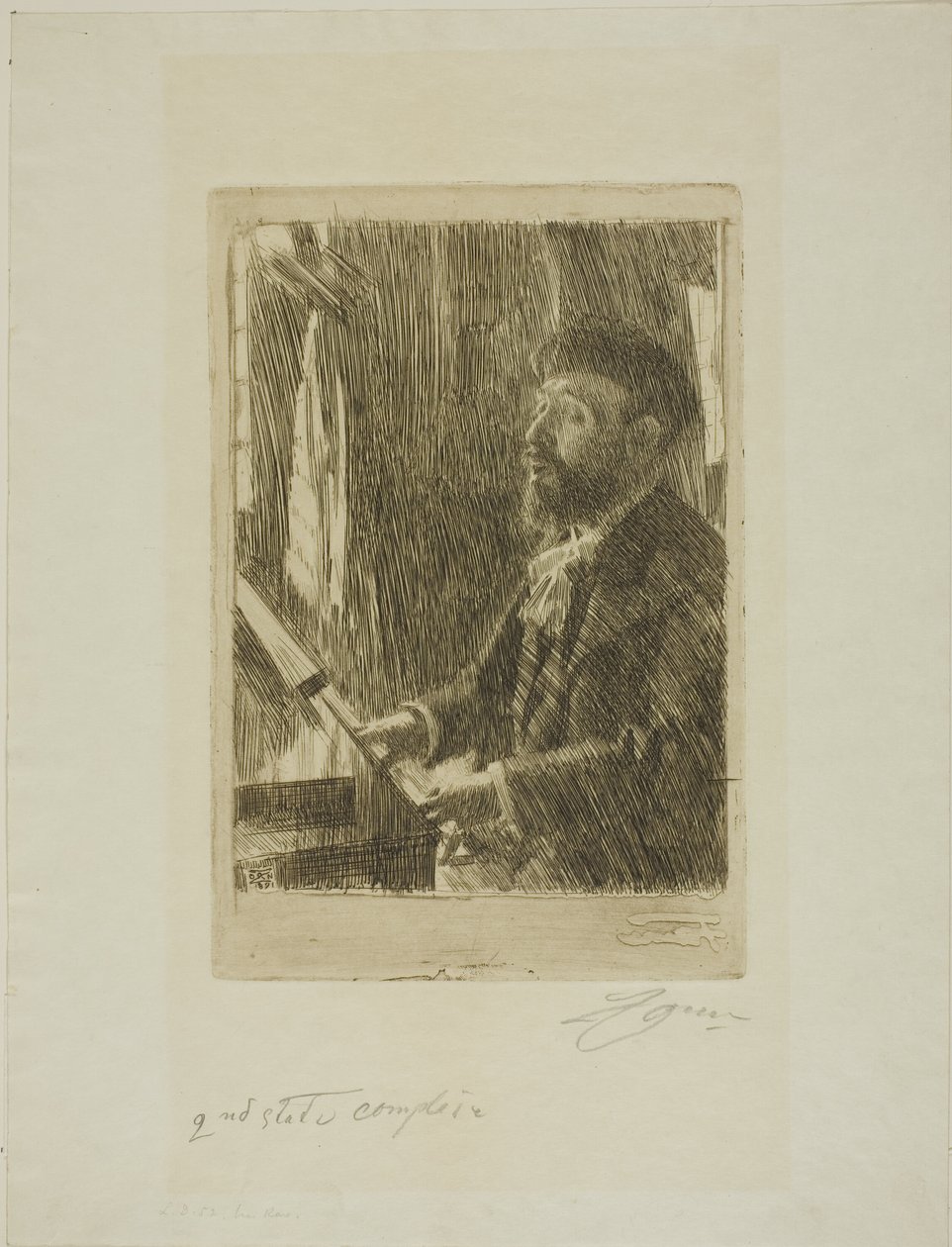 J.B. Faure by Anders Leonard Zorn