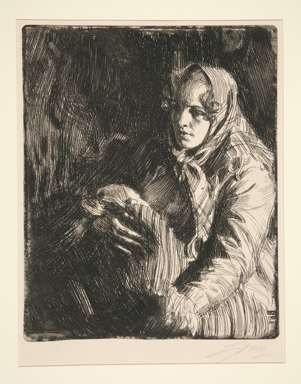 Madonna by Anders Zorn