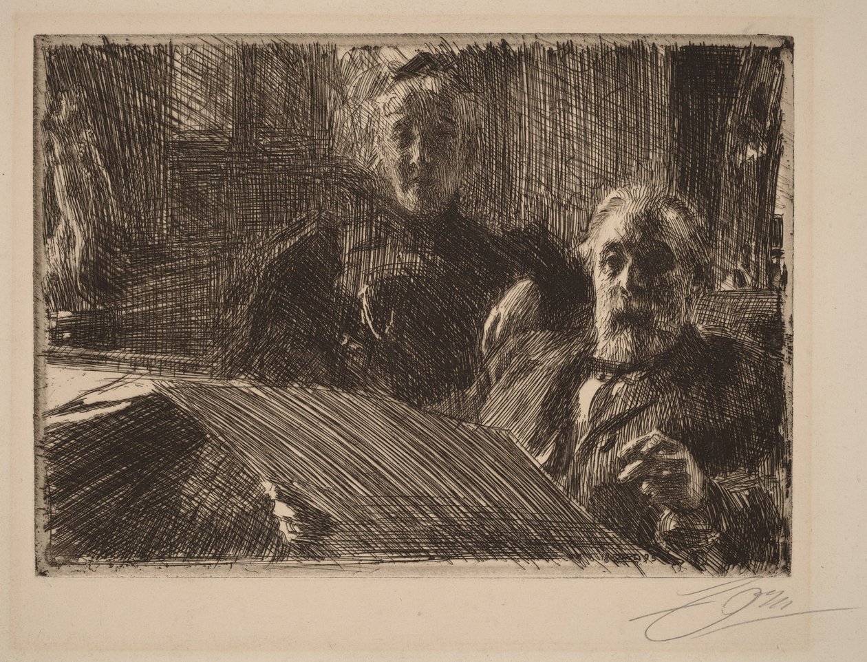Mr. and Mrs. Furstenburg by Anders Zorn