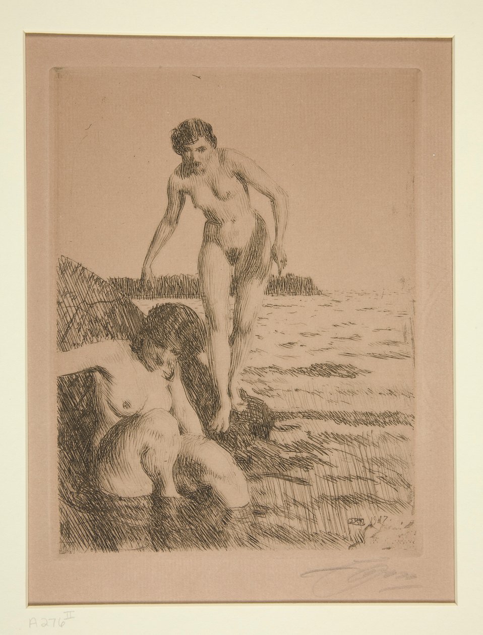 On Hemso Island by Anders Leonard Zorn