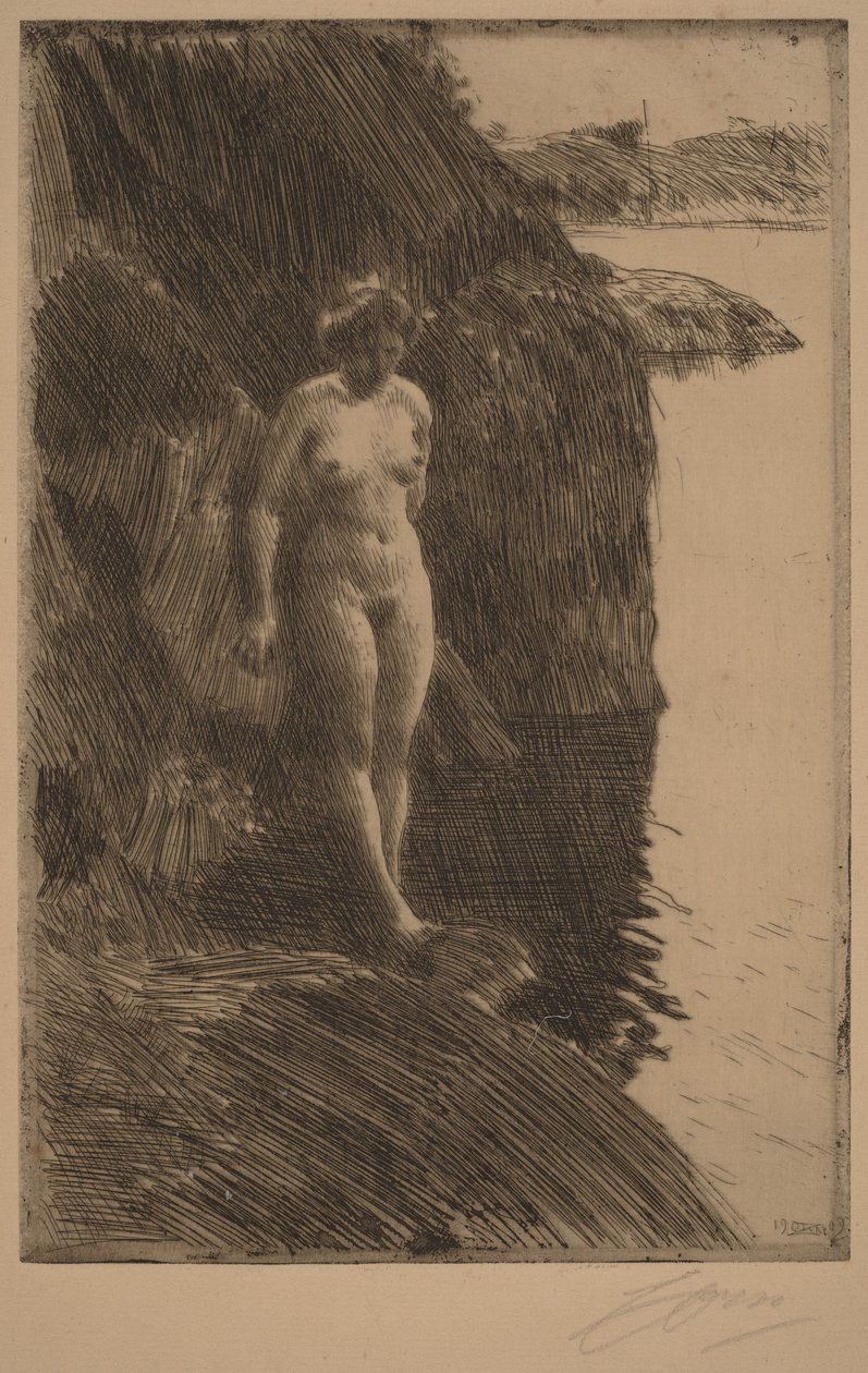Precipice by Anders Zorn