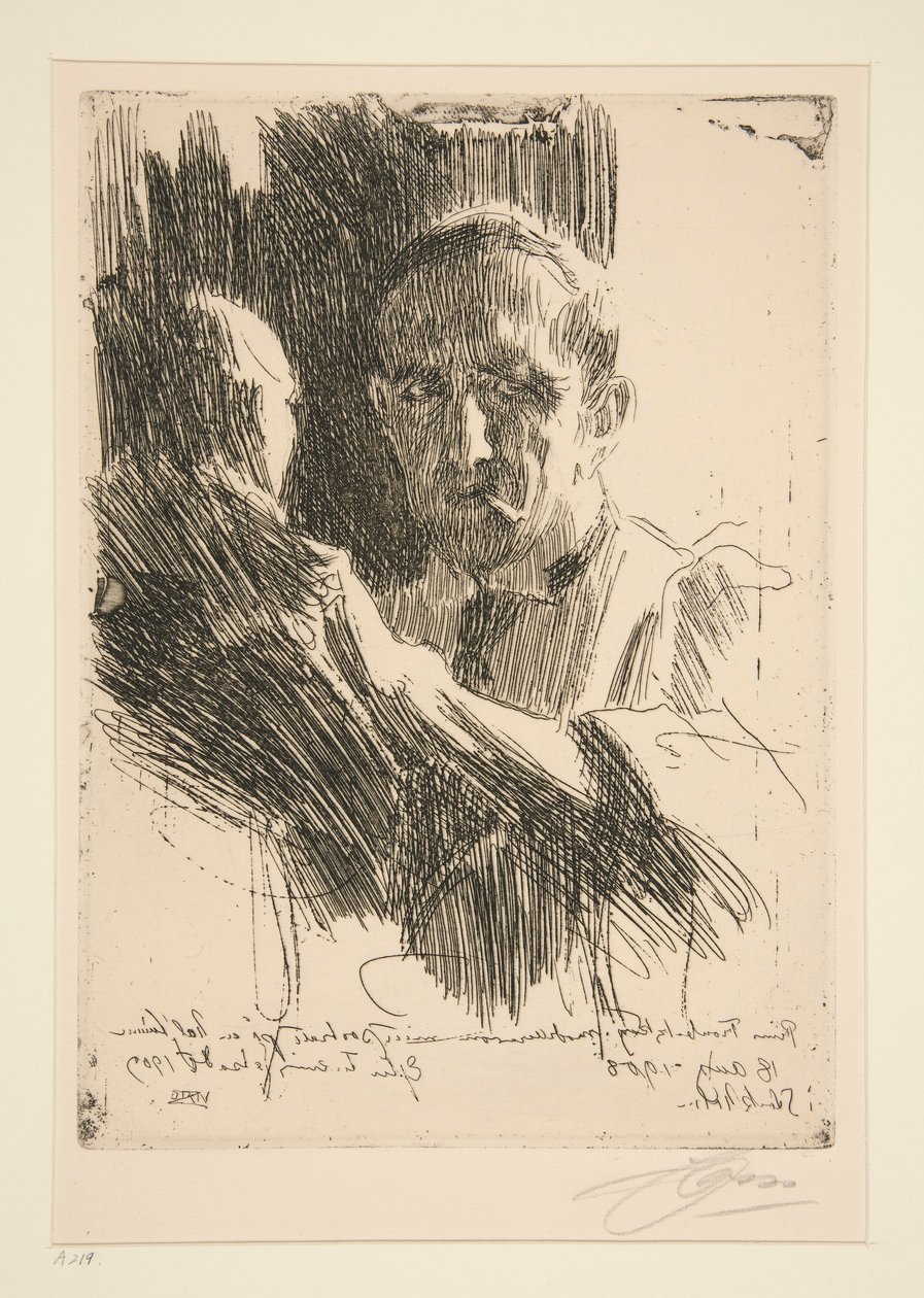 Prince Paul Troubetzkoy II by Anders Leonard Zorn