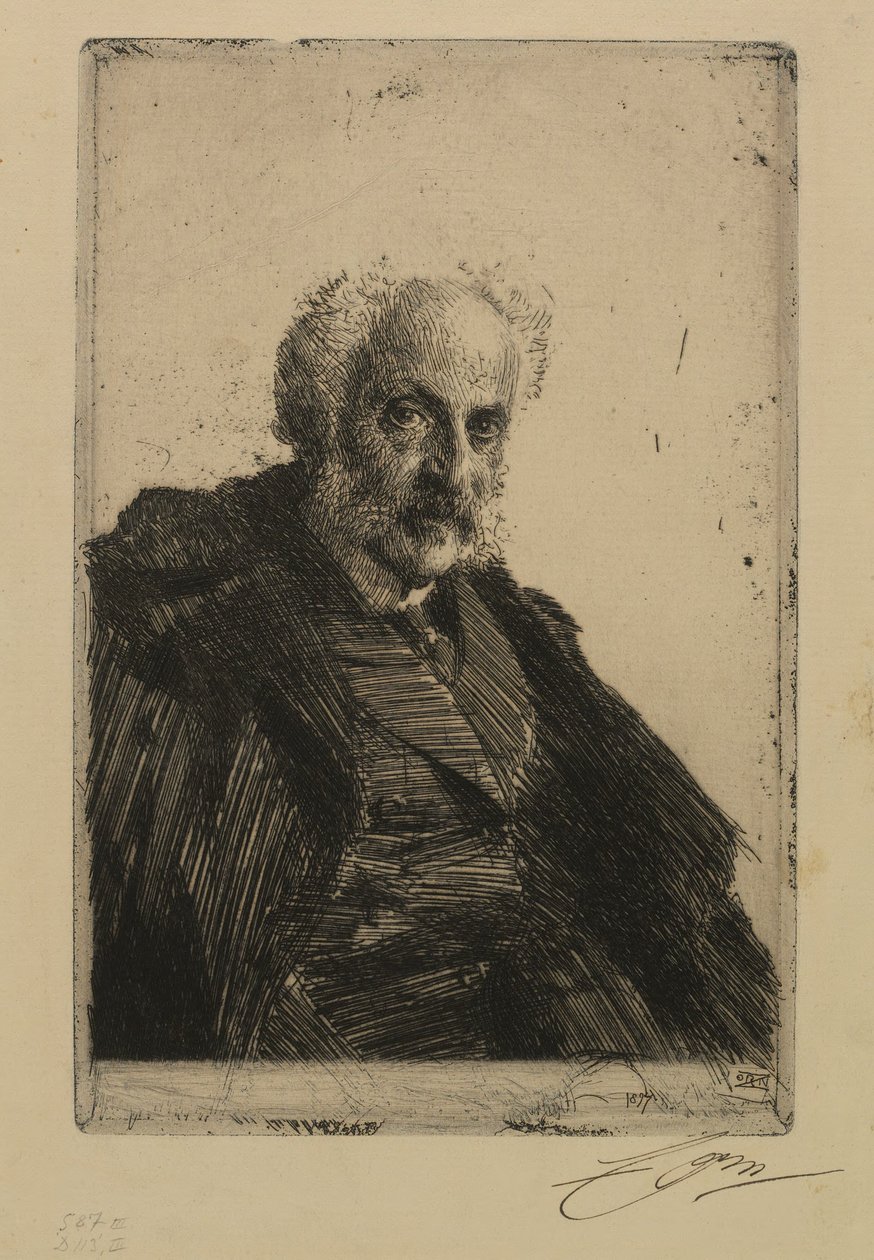 S. Loeb by Anders Zorn