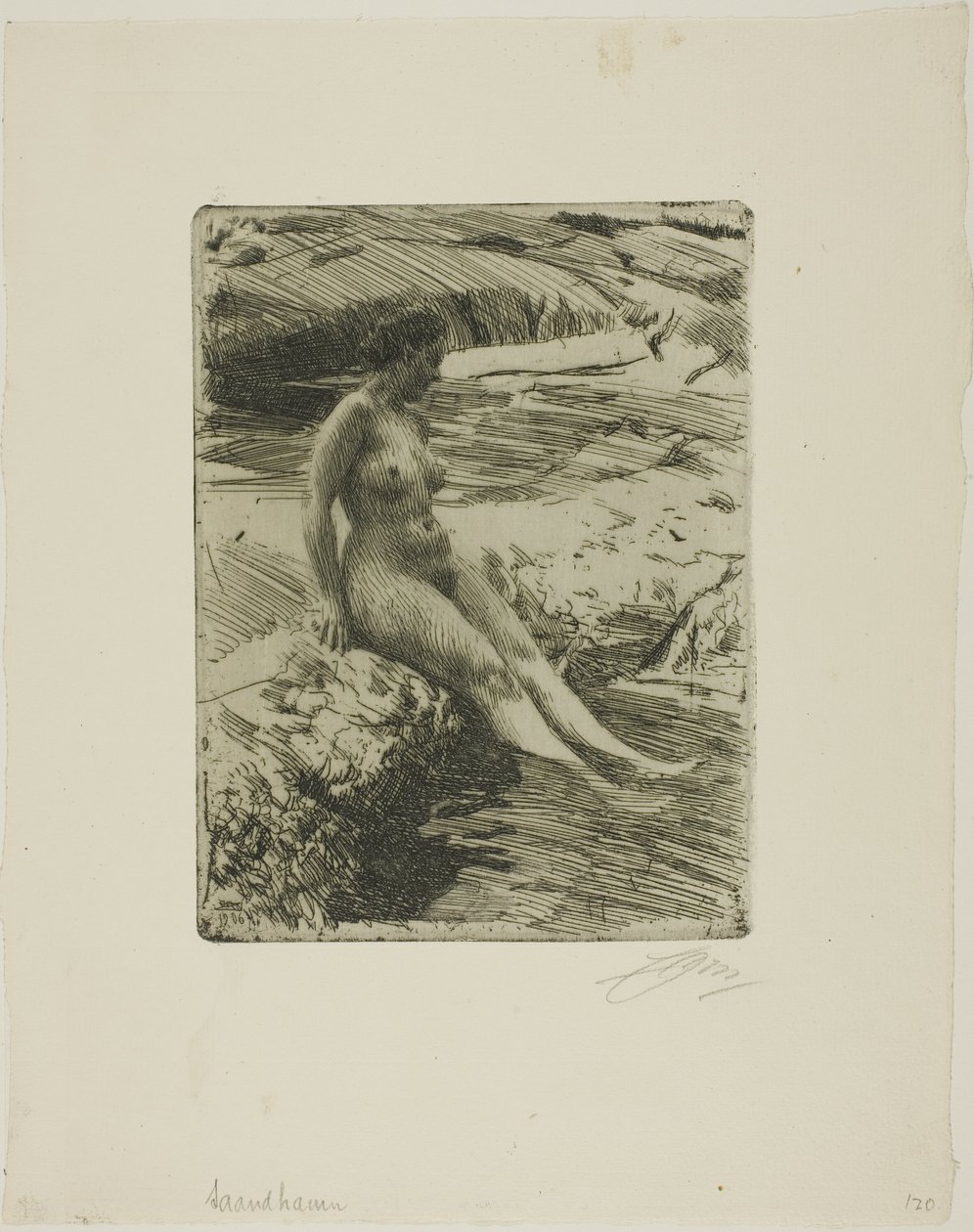 Sandhamn by Anders Leonard Zorn