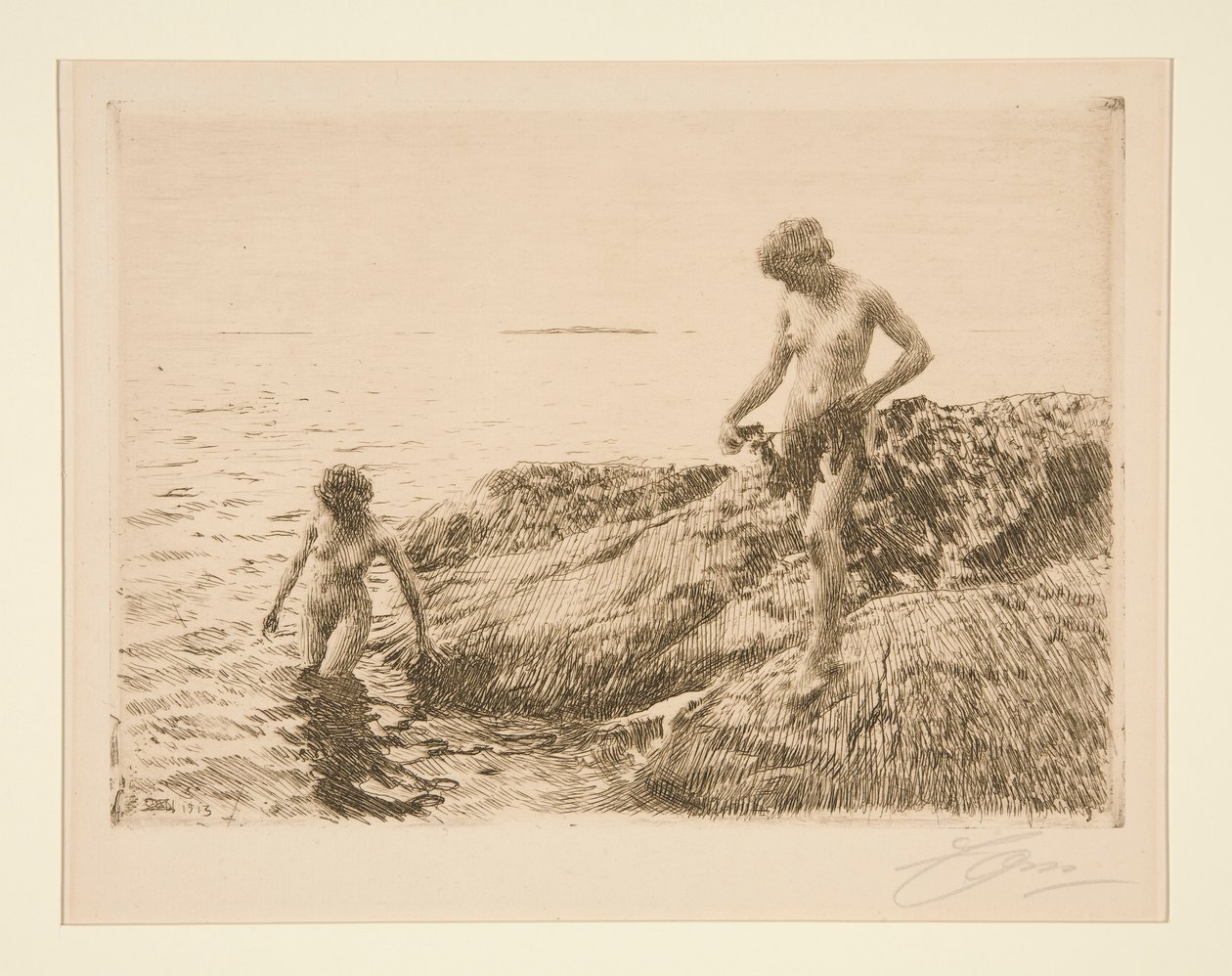 Seaward Skerries by Anders Leonard Zorn