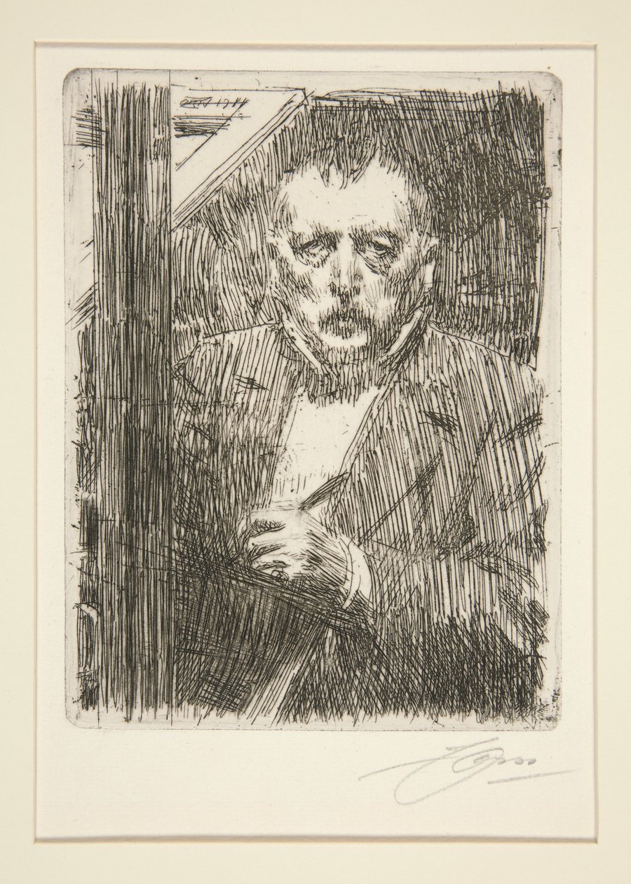 Self-Portrait by Anders Zorn