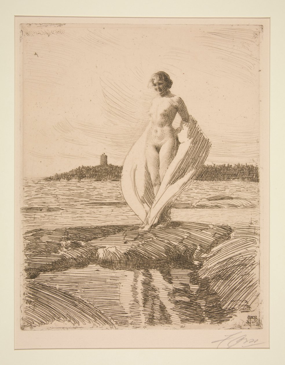 The Swan by Anders Leonard Zorn