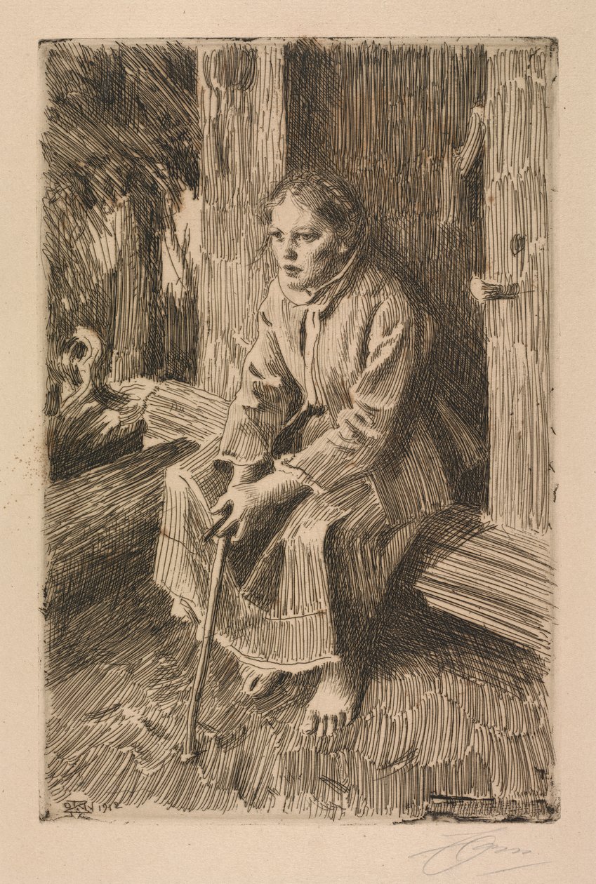 Vallkulla by Anders Leonard Zorn