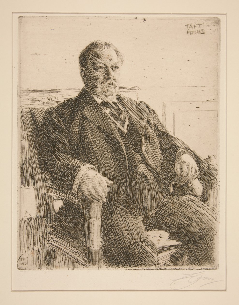 William Howard Taft by Anders Zorn