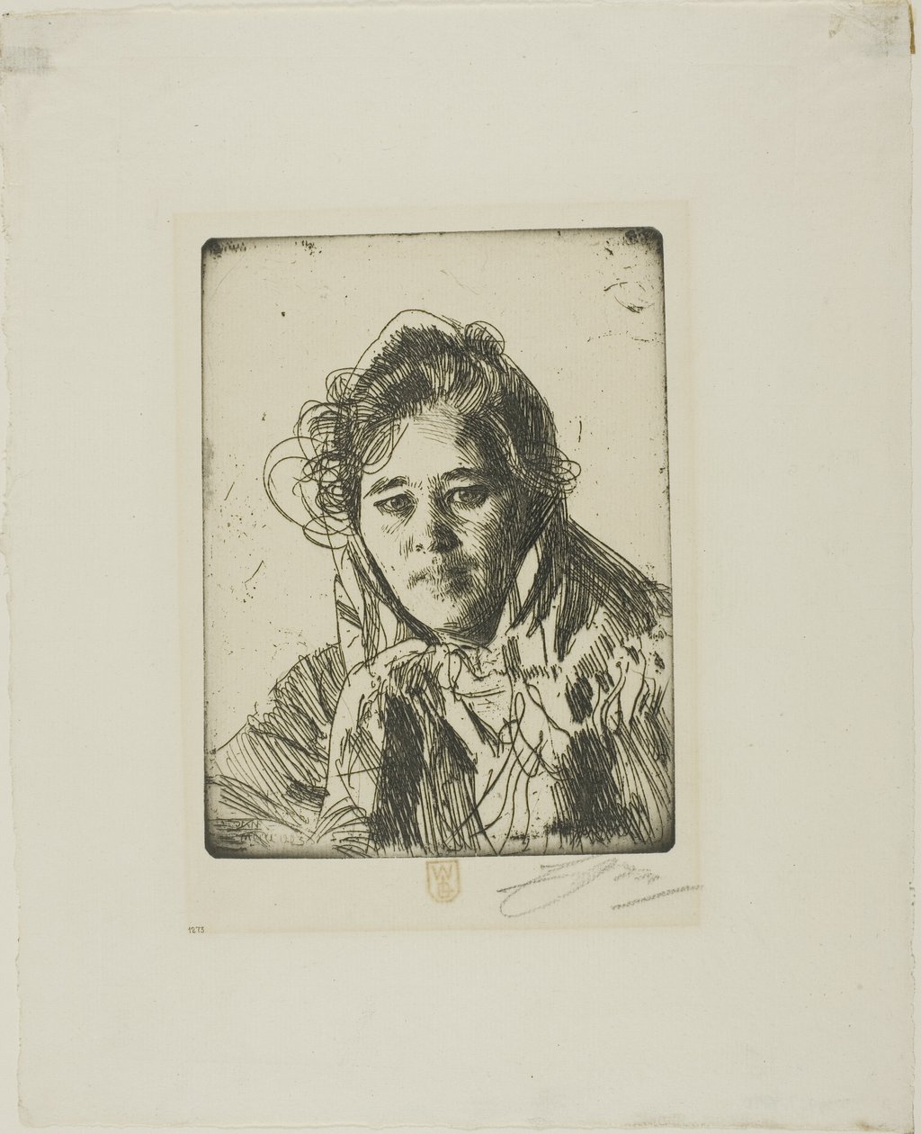 Young Girl from Mora (Kråkberg
