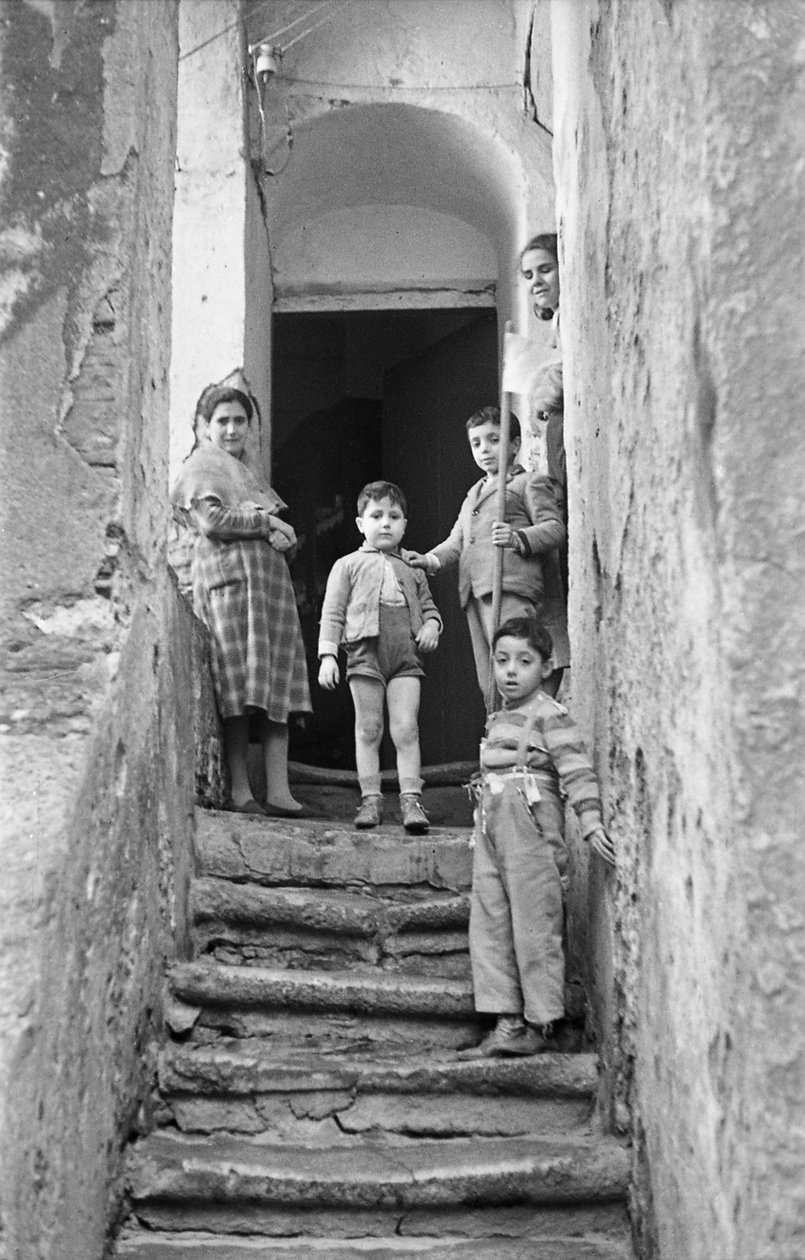 On the Stairs, Crotone by Ando Gilardi