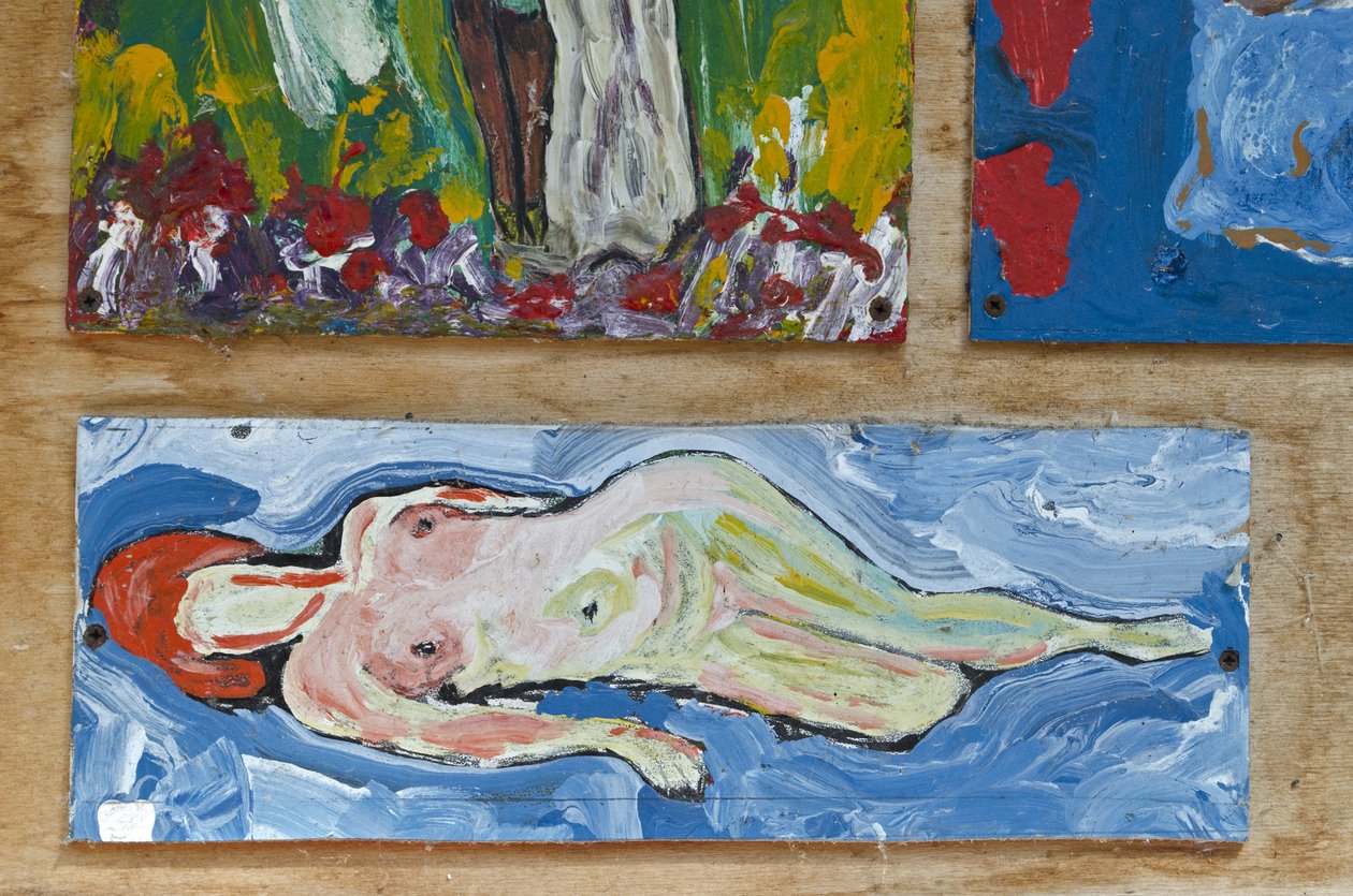 Nude Female Lying Down by Ando Gilardi