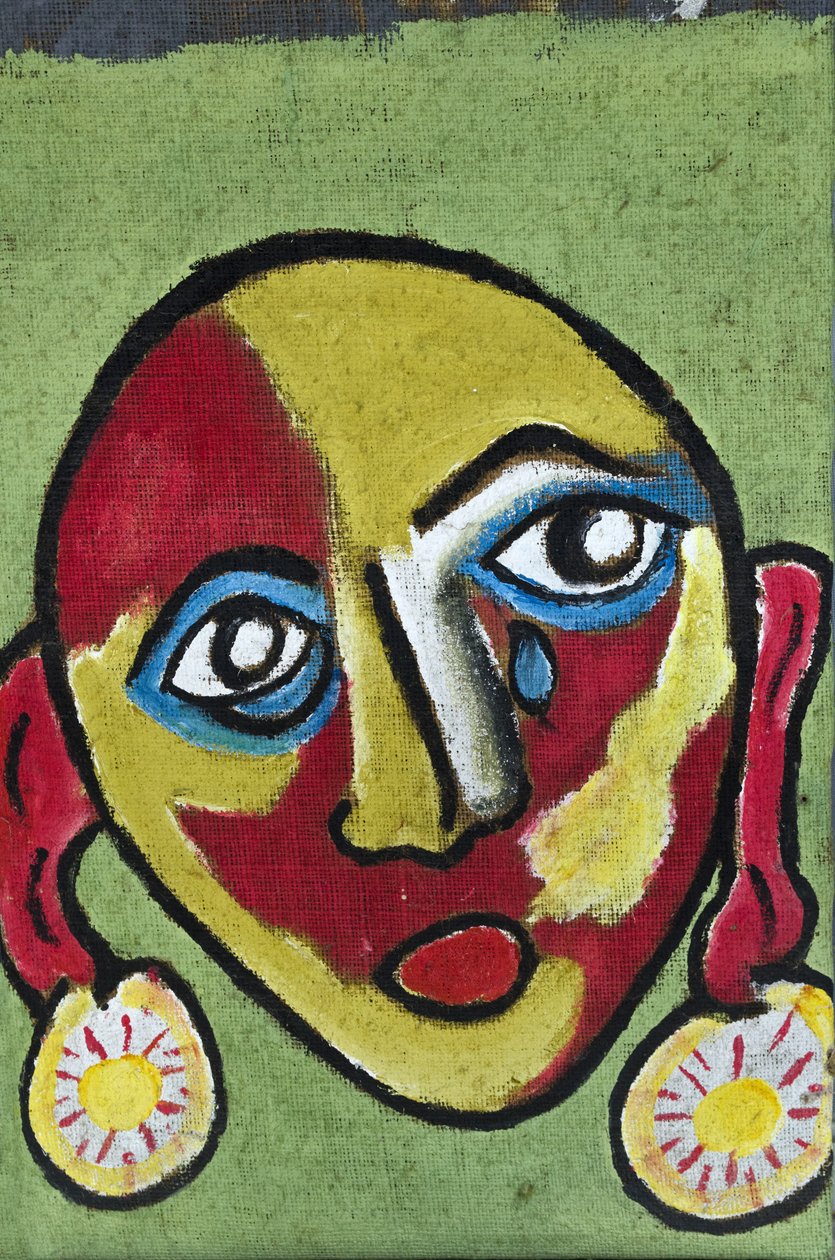 Outrage: Tearful Face by Ando Gilardi