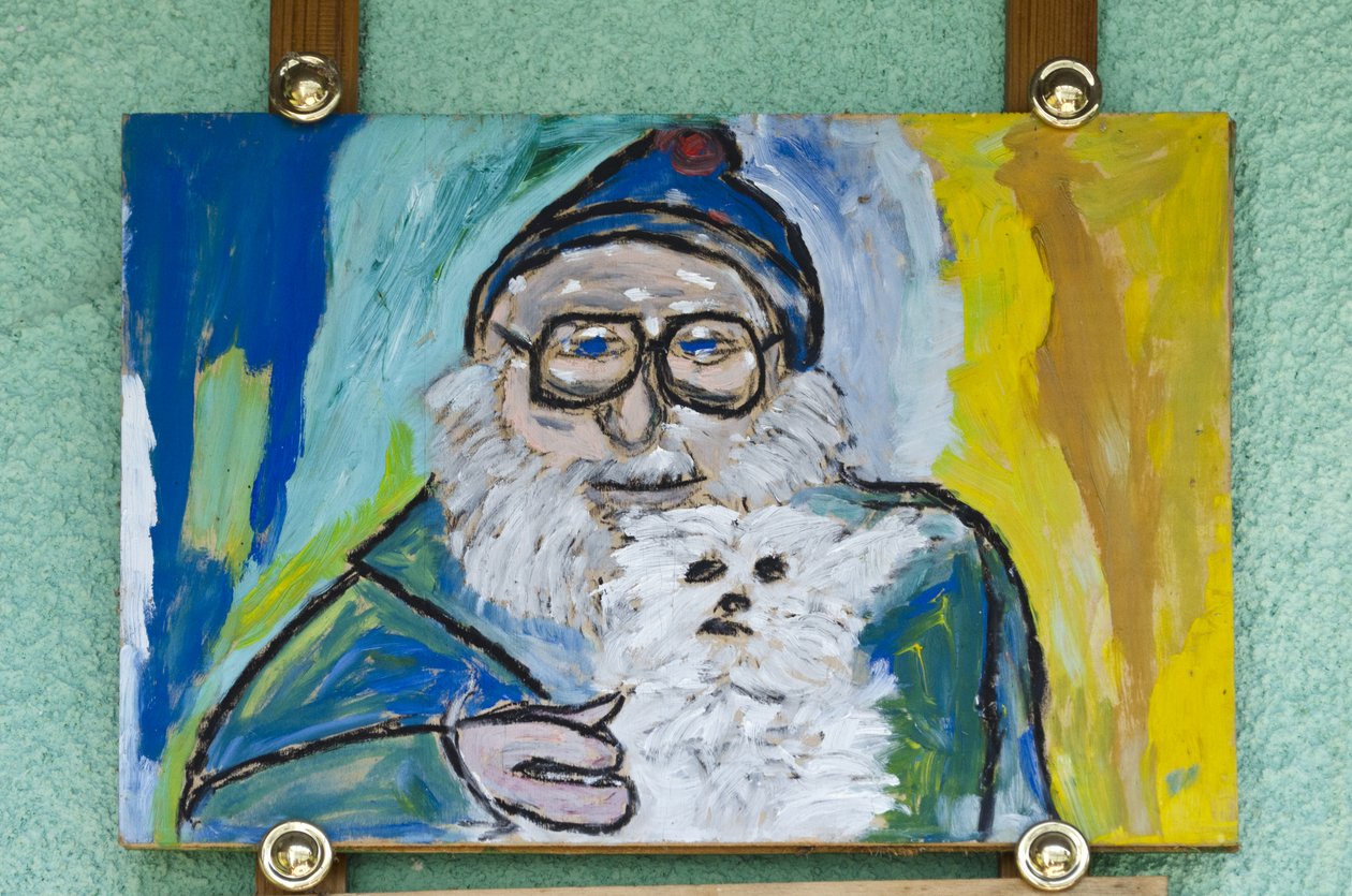 Self Portrait, with Lisa by Ando Gilardi