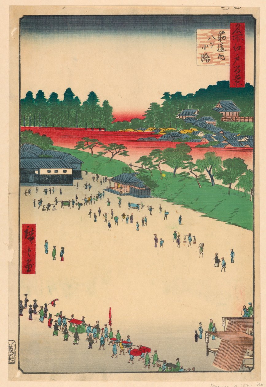 Yatsukoji Junction at Suji-chigai from the Series One Hundred Famous Views of Edo by Ando Hiroshige