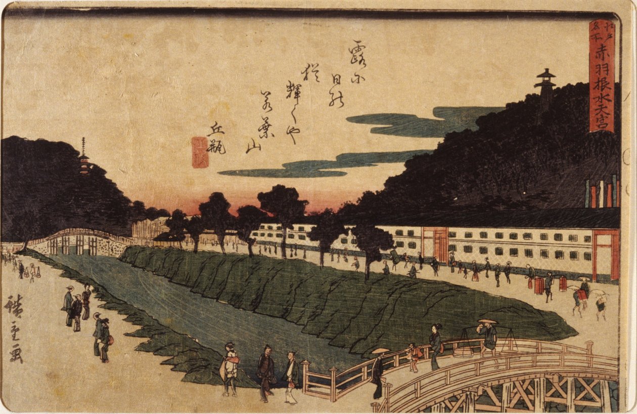 Akabane by Ando or Utagawa Hiroshige