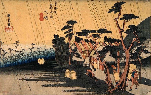 Sudden Shower, Oiso, from the series 